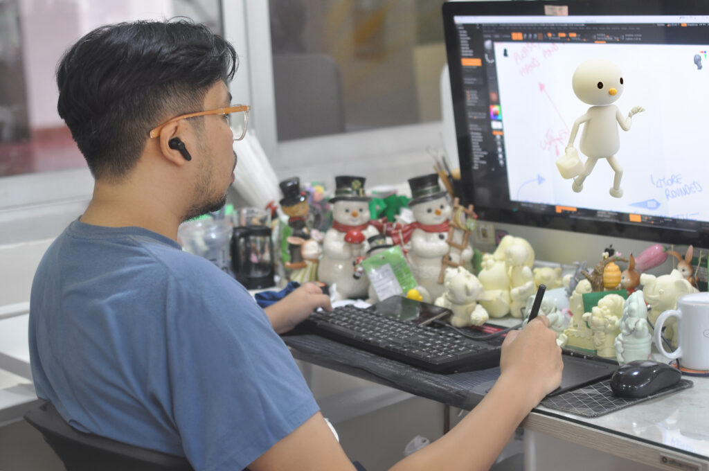 ICE&A manufacture of 3D sculpt