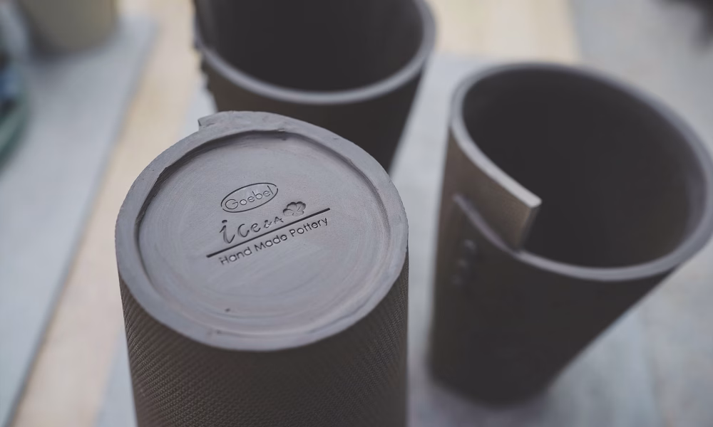 Custom-designed ceramic product for brand client, ICE&A