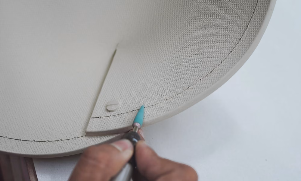Custom-designed ceramic product for brand client, ICE&A